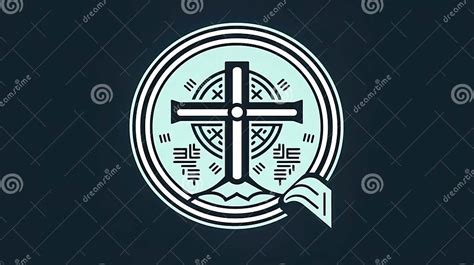 Illustration With Cross And Holy Bible Generative Ai Stock Illustration Illustration Of