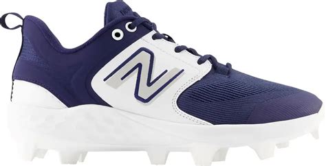 New Balance Fresh Foam 3000 V6 Molded Baseball Cleats Size 11 Navy White Best Deals And Sales