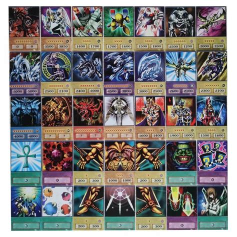 Yugioh Cosplay Cards Pack Of 100 Mixed Anime Yu Gi Oh Cosplay Yugioh