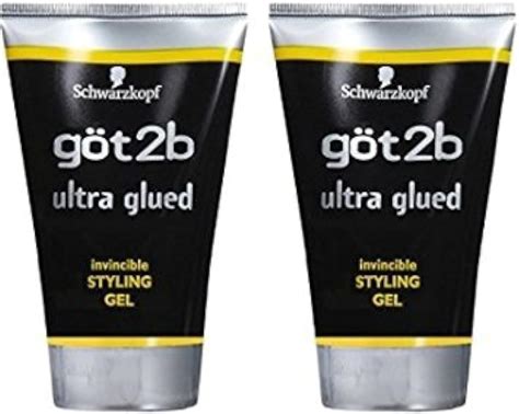 Amazon Got2b Ultra Glued Invincible Styling Hair Gel 6 Ounces