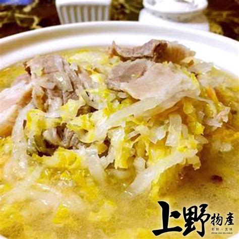 【上野物產】即期酸菜白肉鍋 1100g土10包 即期出清 20230825到期 蝦皮購物