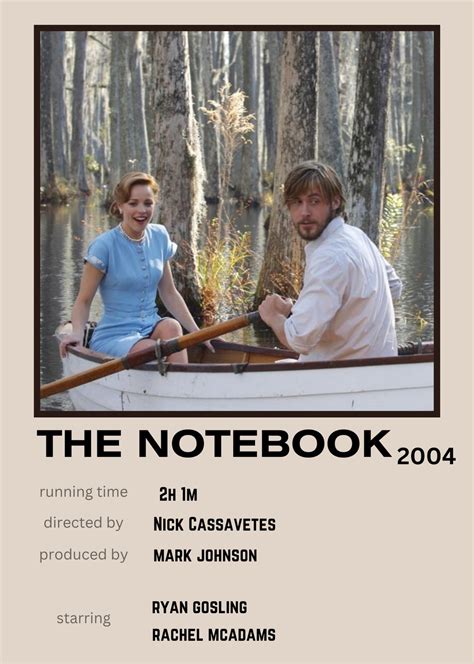 The Notebook Movie Poster Print - Etsy