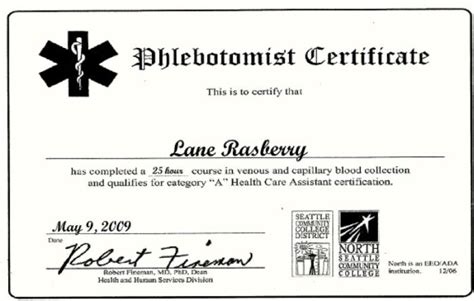 Buy Certified Phlebotomy Technician 1 Cpt 1 Buy 100 Certifications