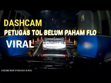 Dashcam Video Mobil Bayar Tol Tanpa Berhenti Diberhentikan Petugas