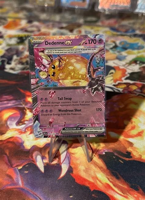 Dedenne Ex 093 193 Pokemon TCG Paldea Evolved 2023 Double Rare