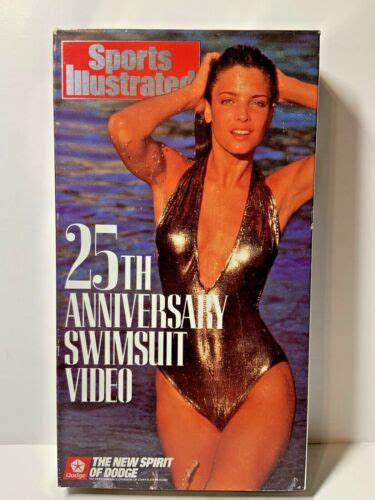 Sports Illustrated 25th Anniversary Swinsuit Video Vhs Open 1989 Hbo