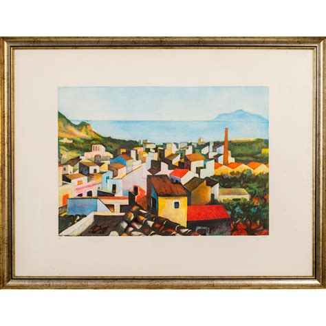 Renato Guttuso Litografia A Colori Trionfante Benedetto Casa D Aste