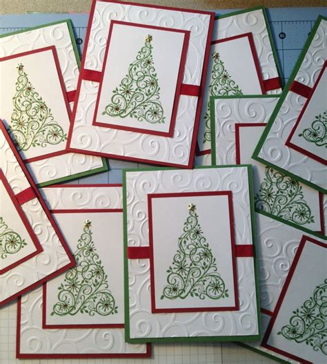 Stampin Up Christmas Card I Like The Overall Concept And Idea Of This