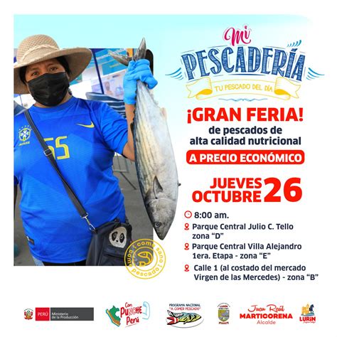 Gran Feria Mi Pescaderia Noticias Municipalidad Distrital De