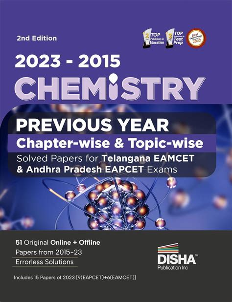 2023 2015 Chemistry Previous Year Chapter Wise And Topic Wise Solved