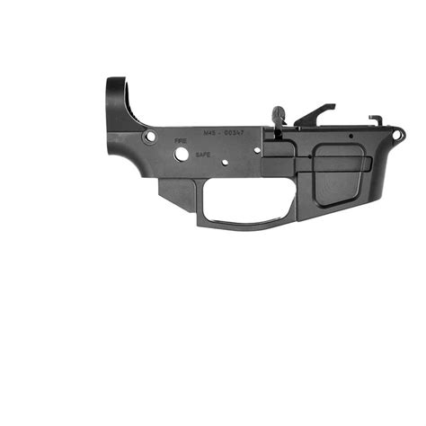 45acp Foxtrot Mike Products Ar 15 Mike 45 45 Acp Billet Lower Receiver Stripped Brownells Norge