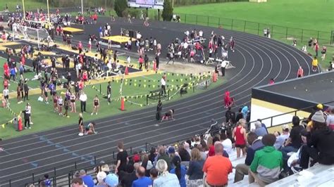 Girls 4x100 Relay Finals Section 1 Centerville Elk Relays