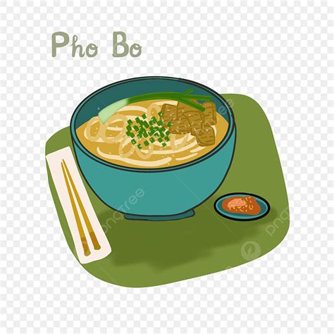 Pho Food Clipart Vector, Vietnam Food Pho Bo, Vietnam, Vietnamese ...