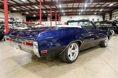 1972 Buick Gran Sport Tribute 1366 Miles Pacific Blue Convertible 455ci