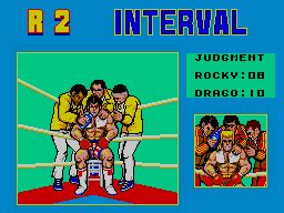 Screenshot Of Rocky SEGA Master System 1987 MobyGames