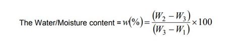 Water Holding Capacity Of Soil Formula