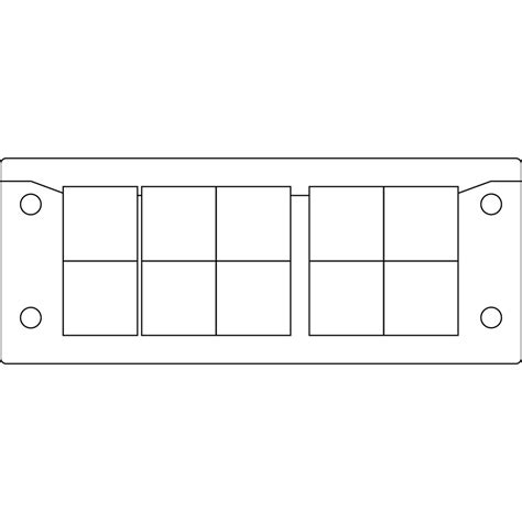 Icotek Split Multi Cable Transit Frames Kel Er Black Rs