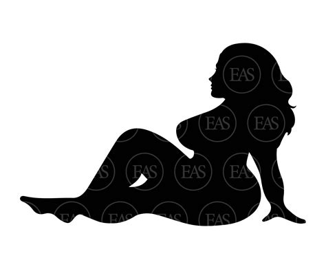 Thick Curvy Mudflap Girl Svg Chubby Mudflap Girl Svg Trucker Etsy España