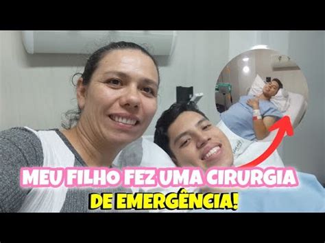 Vlog No Hospital Meu Filho Fes Uma Cirurgia De Emerg Ncia Tuor Pelo