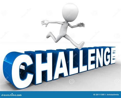 Overcome Challenge Stock Photography 28111580