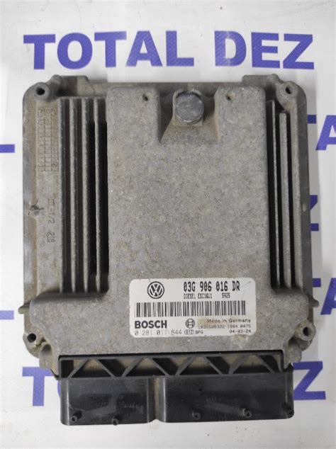 Ecu Calculator Motor Vw Touran Tdi Cod G Dr