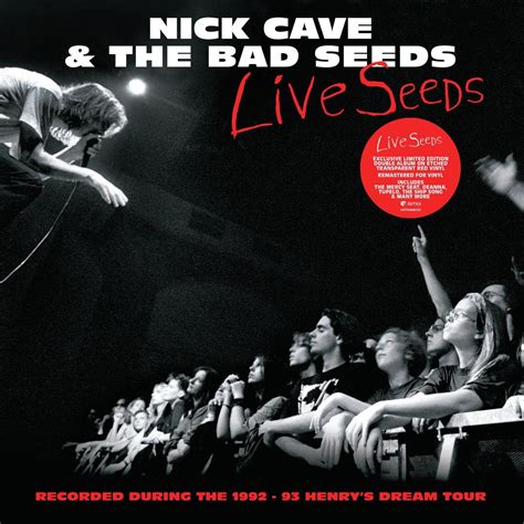 Amazon Nick Cave The Bad Seeds Live Seeds LP Red Vinyl CDs