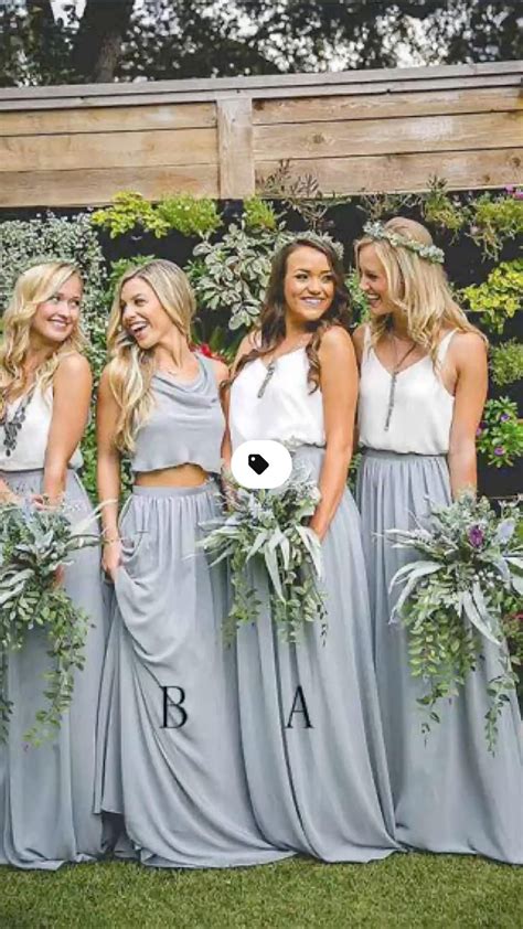 The Two Piece Bridesmaids Dresses That Look Beautiful Every Time Artofit