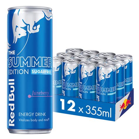 Buy Red Bull Energy Drink Sugar Free Summer Edition Juneberry Ml