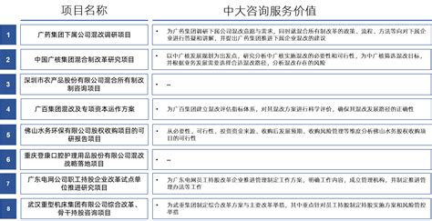 国企改革：混合所有制改革 国企改革 中大咨询