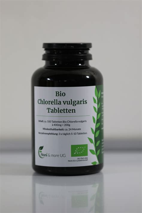 Bio Chlorella Vulgaris Tabletten Bct