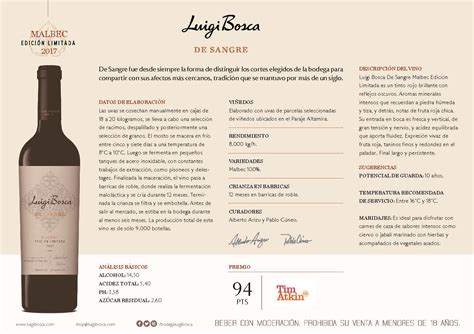 Luigi Bosca De Sangre Malbec Edición Limitada Cyrnos