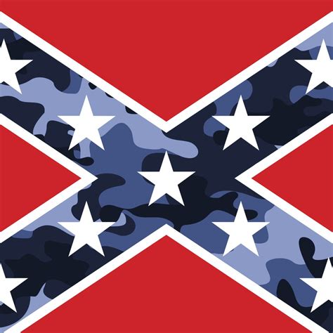 Rebel Flag Background Camo