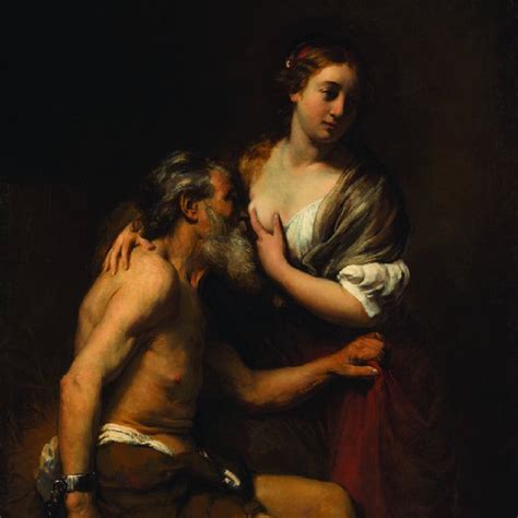 Gerard Van Honthorst Satyr And Nymph Oil On Canvas X