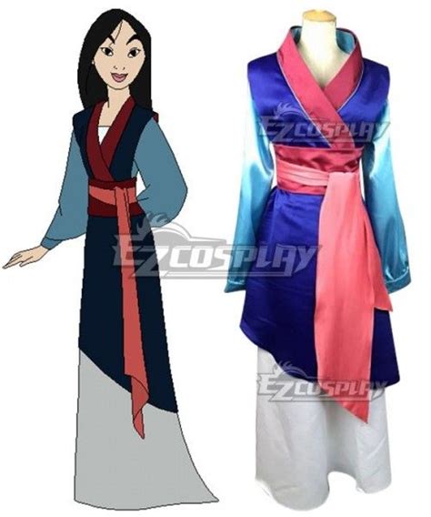 Disney Princess Hua Mulan Cosplay Costume Cosplay Costumes Disney