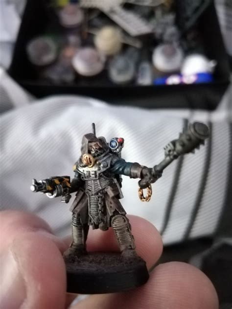 Iron Warriors Cultist Champion In 2023 Warhammer 40k Warrior