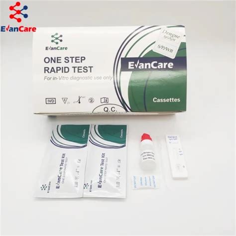 One Step Medical Diagnostic Rapid Test Dengue Rapid Test Kits Dengue