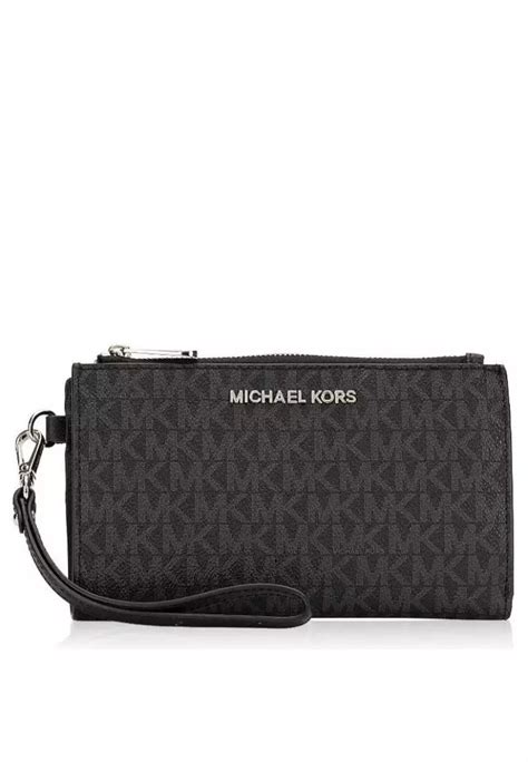 Jual Michael Kors Michael Kors Jet Set Travel Large Double Zip Wristlet