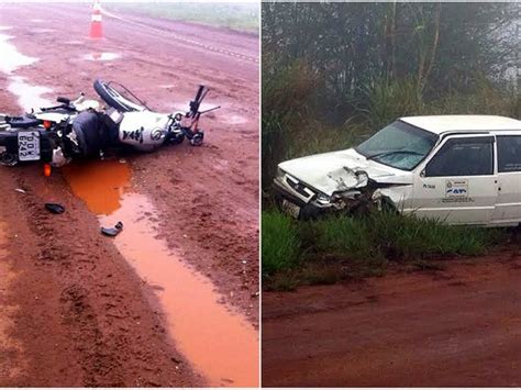 G1 Motociclista morre em colisão após ultrapassar ônibus em Américo