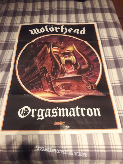 Mot Rhead Motorhead Poster Tshirtslayer Tshirt And Battlejacket