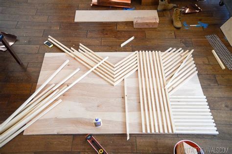 DIY Square Dowel Art | Wood wall art diy, Wood art diy, Diy wall art