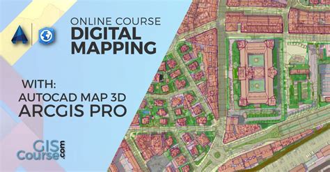 Digital Mapping with ArcGIS Pro and Autocad Map 3D Course