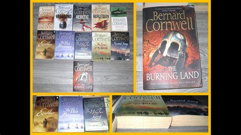 Bernard Cornwell Collection Paperback Books Set Heretic Vagabond