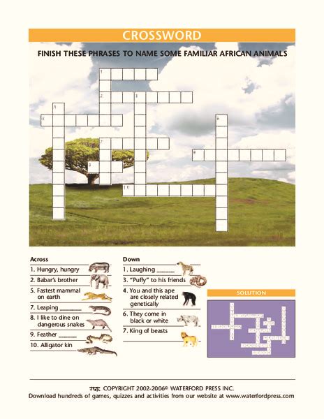 Crossword Lesson Plan For 5th 8th Grade Lesson Planet