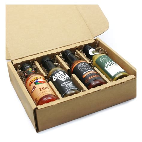 4 Woozy Hot Sauce Bottle Shipping T Box Pack Of 25