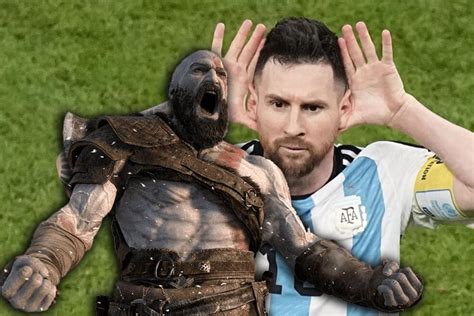 Duelo De Titanes Messi Y Mbapp Luchan En God Of War Gracias A Este Mod