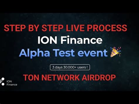 Ion Finance Airdrop Testnet Live Must Participate To Get Free Airdrop