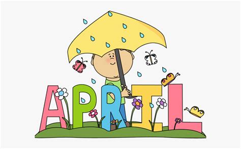 Month April Calendar Clipart