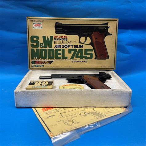 Yahoo オークション ヨネザワ エアーソフトガン S＆w M745 未使用