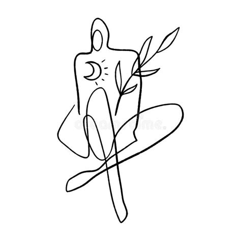 Continuous Line Self Care Stock Illustrations 247 Continuous Line