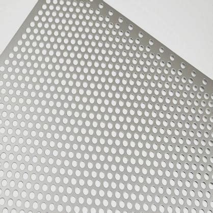 Flexible Round Hole Mesh SUS304 Perforated Sheets Perforated Screen